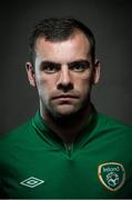 5 June 2013; Darron Gibson during a Republic of Ireland Portrait Session at the Grand Hotel in Malahide, Dublin. Photo by David Maher/Sportsfile
