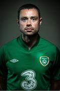 5 June 2013; Damien Delaney during a Republic of Ireland Portrait Session at the Grand Hotel in Malahide, Dublin. Photo by David Maher/Sportsfile