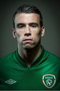 5 June 2013; Seamus Coleman during a Republic of Ireland Portrait Session at the Grand Hotel in Malahide, Dublin. Photo by David Maher/Sportsfile