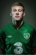 5 June 2013; James McClean during a Republic of Ireland Portrait Session at the Grand Hotel in Malahide, Dublin. Photo by David Maher/Sportsfile