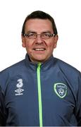 24 November 2015; Gerry McDermott during a Republic of Ireland Women's Portrait Session at Castleknock Hotel in Castleknock, Dublin. Photo by Seb Daly/Sportsfile