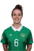 24 November 2015; Karen Duggan during a Republic of Ireland Women's Portrait Session at Castleknock Hotel in Castleknock, Dublin. Photo by Seb Daly/Sportsfile