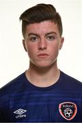 20 September 2016; Harry Clarke during a Republic of Ireland U16's Squad Portraits session at the FAI Headquarters in Abbotstown, Dublin. Photo by Ramsey Cardy/Sportsfile