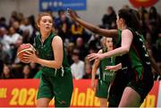 26 January 2020; Claire Melia of Portlaoise Panthers during the Hula Hoops Women’s Division One National Cup Final between Portlaoise Panthers and Trinity Meteors at the National Basketball Arena in Tallaght, Dublin. Photo by Brendan Moran/Sportsfile