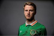 27 March 2016; Eunan O'Kane during a Republic of Ireland Portrait Session at Castleknock Hotel in Dublin. Photo by David Maher/Sportsfile