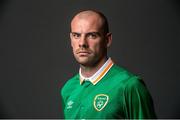 27 March 2016; Darron Gibson during a Republic of Ireland Portrait Session at Castleknock Hotel in Dublin. Photo by David Maher/Sportsfile