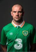 27 March 2016; Darron Gibson during a Republic of Ireland Portrait Session at Castleknock Hotel in Dublin. Photo by David Maher/Sportsfile