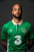 27 March 2016; David McGoldrick during a Republic of Ireland Portrait Session at Castleknock Hotel in Dublin. Photo by David Maher/Sportsfile