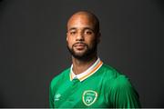 27 March 2016; David McGoldrick during a Republic of Ireland Portrait Session at Castleknock Hotel in Dublin. Photo by David Maher/Sportsfile