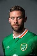 27 March 2016; Daryl Murphy during a Republic of Ireland Portrait Session at Castleknock Hotel in Dublin. Photo by David Maher/Sportsfile