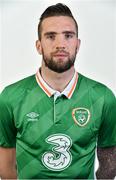 27 March 2016; Shane Duffy during a Republic of Ireland Portrait Session at Castleknock Hotel in Dublin. Photo by David Maher/Sportsfile