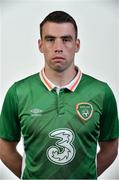 27 March 2016; Seamus Coleman during a Republic of Ireland Portrait Session at Castleknock Hotel in Dublin. Photo by David Maher/Sportsfile
