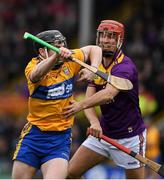 2 February 2020; Tony Kelly of Clare in action against Paul Morris of Wexford during the Allianz Hurling League Division 1 Group B Round 2 match between Wexford and Clare at Chadwicks Wexford Park in Wexford. Photo by Ray McManus/Sportsfile