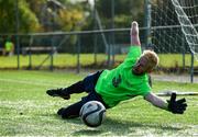 30 September 2017; Patrick Hutton during a Republic of Ireland Amputee Training Session at AUL Complex in Clonshaugh, Dublin. Photo by Sam Barnes/Sportsfile