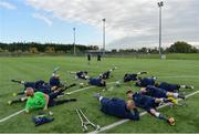 30 September 2017; A general view during a Republic of Ireland Amputee Training Session at AUL Complex in Clonshaugh, Dublin. Photo by Sam Barnes/Sportsfile