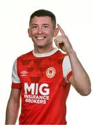 6 February 2020; James Doona during St. Patrick's Athletic squad portraits at Richmond Park in Dublin. Photo by Seb Daly/Sportsfile