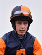 19 February 2020; Bryan Cooper on Tucanae prior to the Ten Weeks To Punchestown Festival Mares Maiden Hurdle at Punchestown Racecourse in Kildare. Photo by Harry Murphy/Sportsfile