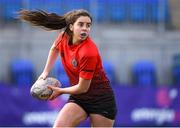 20 February 2020; Amy Turley of North East during the Leinster Rugby U18s Girls Area Blitz at Energia Park in Dublin. Photo by Matt Browne/Sportsfile
