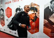 22 February 2020; Ruan Pienaar of Toyota Cheetahs arrives ahead of the Guinness PRO14 Round 12 match between Ulster and Toyota Cheetahs at Kingspan Stadium in Belfast.  Photo by Oliver McVeigh/Sportsfile