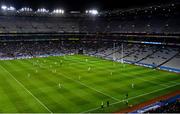 22 February 2020; A General view of every Dublin out field player in the Dublin half of the pitch during the Allianz Football League Division 1 Round 4 match between Dublin and Donegal at Croke Park in Dublin. Photo by Harry Murphy/Sportsfile