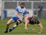 23 February 2020; Fintan Burke of Galway in action against Jamie Barron of Waterford during the Allianz Hurling League Division 1 Group A Round 4 match between Waterford and Galway at Walsh Park in Waterford. Photo by Seb Daly/Sportsfile