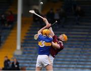 23 February 2020; Niall Mitchel of Westmeath in action against Barry Heffernan of Tipperary during the Allianz Hurling League Division 1 Group A Round 4 match between Tipperary and Westmeath at Semple Stadium in Thurles, Co Tipperary. Photo by Michael P Ryan/Sportsfile