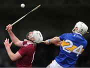 23 February 2020; Derek McNicholas of Westmeath in action against Craig Morgan of Tipperary during the Allianz Hurling League Division 1 Group A Round 4 match between Tipperary and Westmeath at Semple Stadium in Thurles, Co Tipperary. Photo by Michael P Ryan/Sportsfile