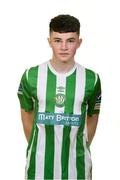 23 February 2020; Harry Curtis during a Bray Wanderers U17 Squad Portrait session at the Carlisle Grounds in Bray, Co. Wicklow. Photo by Harry Murphy/Sportsfile