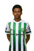 23 February 2020; James Igwilo during a Bray Wanderers U19 Squad Portrait session at the Carlisle Grounds in Bray, Co. Wicklow. Photo by Harry Murphy/Sportsfile