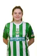 23 February 2020; Lucy Heffernan during a Bray Wanderers U17 Women's Squad Portrait session at the Carlisle Grounds in Bray, Co. Wicklow. Photo by Harry Murphy/Sportsfile