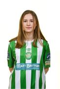 23 February 2020; Sophie Hamilton during a Bray Wanderers U17 Women's Squad Portrait session at the Carlisle Grounds in Bray, Co. Wicklow. Photo by Harry Murphy/Sportsfile