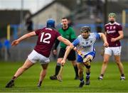 23 February 2020; Jamie Barron of Waterford in action against Tadgh Haran of Galway during the Allianz Hurling League Division 1 Group A Round 4 match between Waterford and Galway at Walsh Park in Waterford. Photo by Seb Daly/Sportsfile