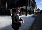 26 February 2020; IRFU Chief Executive Philip Browne following a meeting at the Department of Health, Dublin. Photo by Stephen McCarthy/Sportsfile