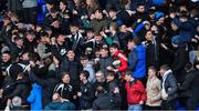 26 February 2020; Newbridge College supporters during the Bank of Ireland Leinster Schools Junior Cup Second Round match between St Michael’s College and Newbridge College at Energia Park in Dublin. Photo by Piaras Ó Mídheach/Sportsfile