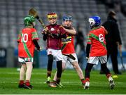 22 February 2020; Action from the cumman Na mbunscoil games at half time of the Allianz Hurling League Division 1 Group B Round 4 match between Dublin and Wexford at Croke Park in Dublin. Photo by Sam Barnes/Sportsfile