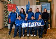 3 March 2020; Special Olympics Team Leinster set their sights on Northern Ireland. Pictured is the CEO of Kare, Deirdre Murphy with the Kare Services team, Kildare, Deirdre Dunne, Samantha Duggan, Amy Crofton, Deborah McGovern and Craig Clarke at the launch at the Keadeen Hotel in Newbridge, Kildare. Photo by Harry Murphy/Sportsfile