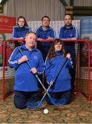 3 March 2020; Special Olympics Team Leinster set their sights on Northern Ireland. Pictured are Laochra Laois athletes, Alanna Browne, Edward Coughlan, Niamh McEvoy and Thomás White and head coach Paddy Slattery at the launch at the Keadeen Hotel in Newbridge, Kildare. Photo by Harry Murphy/Sportsfile