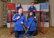 3 March 2020; Special Olympics Team Leinster set their sights on Northern Ireland. Pictured are Laochra Laois athletes, Alanna Browne, Edward Coughlan, Niamh McEvoy and Thomás White at the launch at the Keadeen Hotel in Newbridge, Kildare. Photo by Harry Murphy/Sportsfile