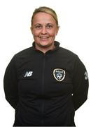 3 March 2020; Lizzy Kent, assistant coach during a Republic of Ireland Women's U19 portraits session at Maldron Hotel at Dublin Airport, Dublin. Photo by Eóin Noonan/Sportsfile