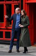 5 March 2020; Prince William, Duke of Cambridge and Catherine, Duchess of Cambridge outside Tig Coili pub, Galway City Centre, during day three of their visit to Ireland. Photo by Sam Barnes/Sportsfile