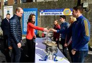 5 March 2020; Catherine, Duchess of Cambridge meets with Seamus Callanan of Tipperary at Salthill Knocknacarra GAA Club in Galway a during day three of their visit to Ireland. Photo by Sam Barnes/Sportsfile