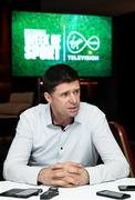 6 March 2020; Virgin Media pundit Niall Quinn during the Virgin Media Television’s Spectacular Week of Sport event at The Alex Hotel in Dublin. Photo by Stephen McCarthy/Sportsfile