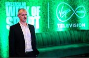 6 March 2020; Virgin Media Head of News Mick McCaffrey during the Virgin Media Television’s Spectacular Week of Sport event at The Alex Hotel in Dublin. Photo by Stephen McCarthy/Sportsfile