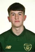 13 November 2019; Colin Conroy during a Republic of Ireland U17's Squad Portraits session at Fota Island Resort, Cork. Photo by Sam Barnes/Sportsfile