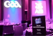 6 March 2020; A general view of the room prior to the AIB GAA Club Players' Awards at Croke Park in Dublin. Photo by Sam Barnes/Sportsfile