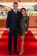 6 March 2020; Ronan Steede of Corofin and Jessica Loftus arrive prior to the AIB GAA Club Players' Awards at Croke Park in Dublin. Photo by Ramsey Cardy/Sportsfile