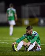 6 March 2020; Charlie Fleming of Cork City following his side's defeat during the SSE Airtricity League Premier Division match between St Patrick's Athletic and Cork City at Richmond Park in Dublin. Photo by Seb Daly/Sportsfile