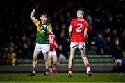 4 March 2020; Ruaidhrí Ó Beaglaoich of Kerry claims an advanced mark during the EirGrid Munster GAA Football U20 Championship Final match between Kerry and Cork at Austin Stack Park in Tralee, Kerry. Photo by Piaras Ó Mídheach/Sportsfile