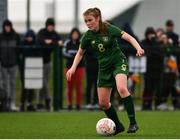 7 March 2020; Orlaith O’Mahony of Republic of Ireland during the Women's Under-15s John Read Trophy match between Republic of Ireland and England at FAI National Training Centre in Dublin. Photo by Sam Barnes/Sportsfile