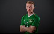 22 March 2019; Jake Doyle Hayes during Republic of Ireland U21 Squad Portraits at Johnstown House Hotel in Enfield, Co. Meath. Photo by Sam Barnes/Sportsfile